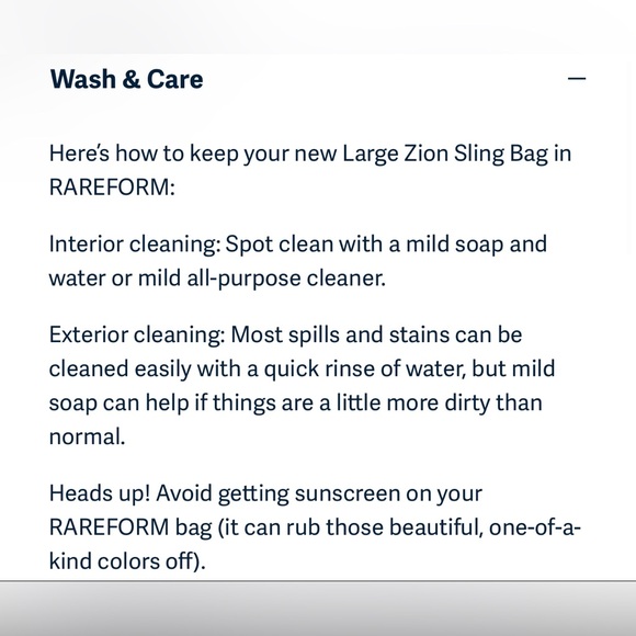 RAREFORM Large Zion Sling Bag Zip Belt Bag Fanny Pack Blue Polka Dot Pattern EUC - Picture 16 of 16